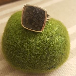 Classic Silpada Ring Dark Gray